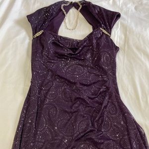 Purple dress size 12